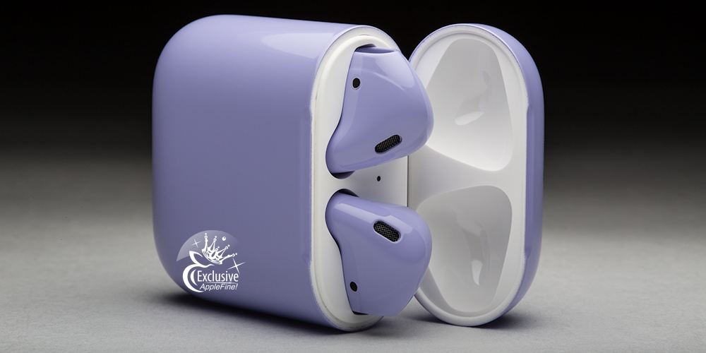 Эксклюзивные наушники  Air Pods Purple